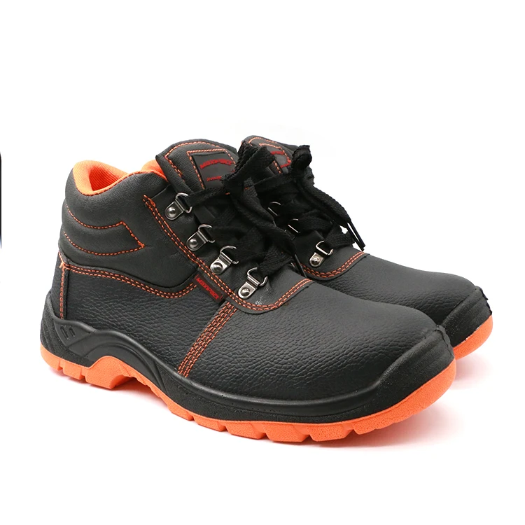 MaxiPact Sports Style Safety Work Boots Genuine Leather/PU Iron Toe Iron Midsole PU Outsole Autumn Canvas Steel Slip-Resistant