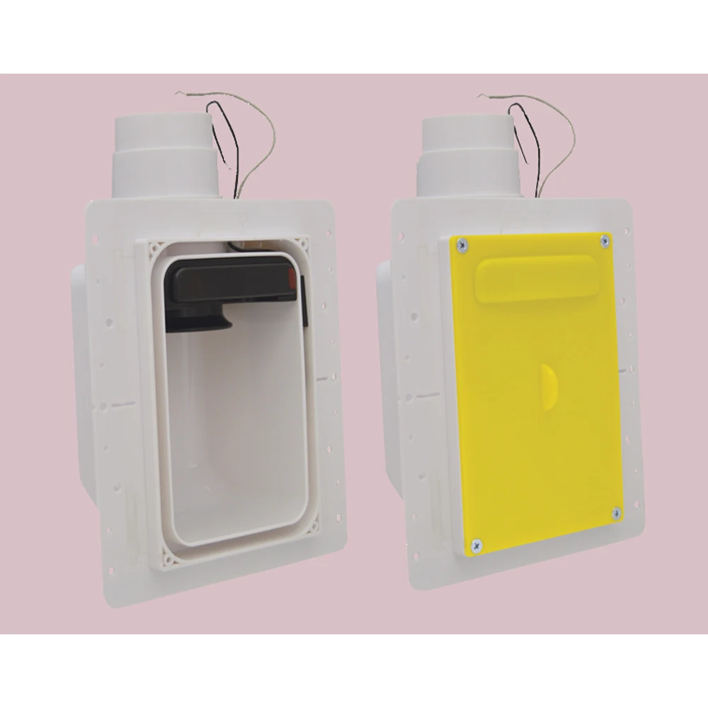 Аксессуары для пылесоса белая крышка скрытого шлангового впускного клапана для центрального пылесоса