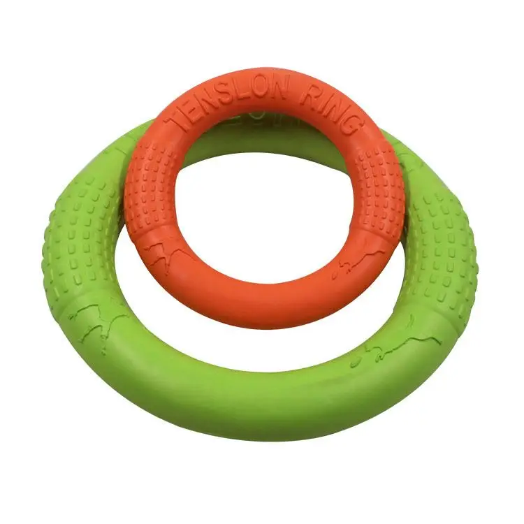 
Pet toy pull ring bite resistant floating water dog flying disk toy training supplies para mascotas perros 