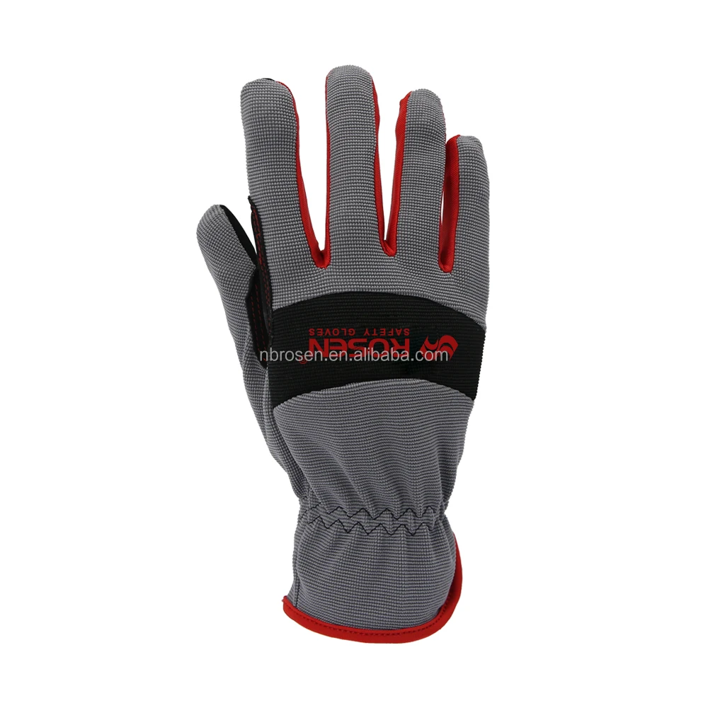 Hot Selling High Dexterity Breathable Anti-Vibration Touchscreen Flexible Gardening Working Construction Rigger Gloves