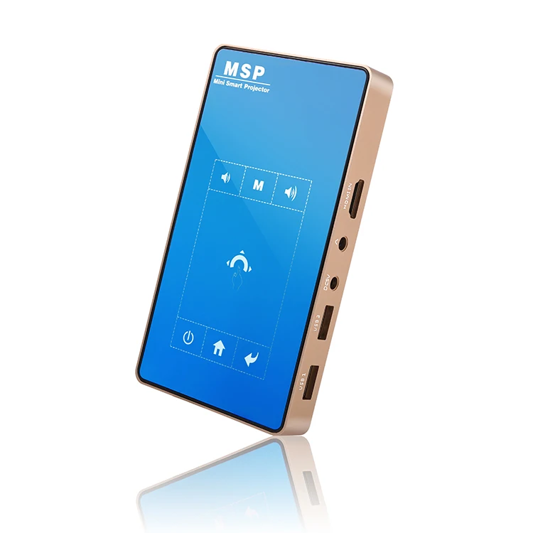 Hot selling professionally manufactured portable 4k video projector for Android version 7.0