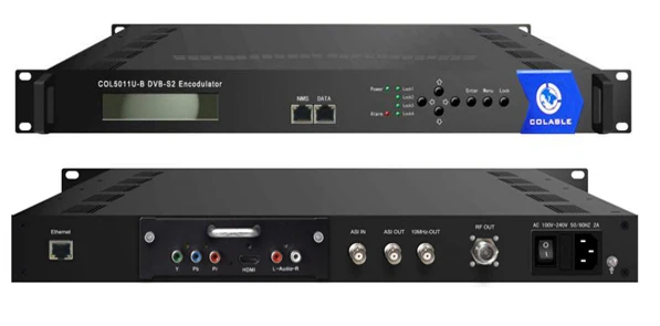 UPlink satellite tv broadcasting HD  CVBS SDI input dvb s2  encoder modulator COL5011U