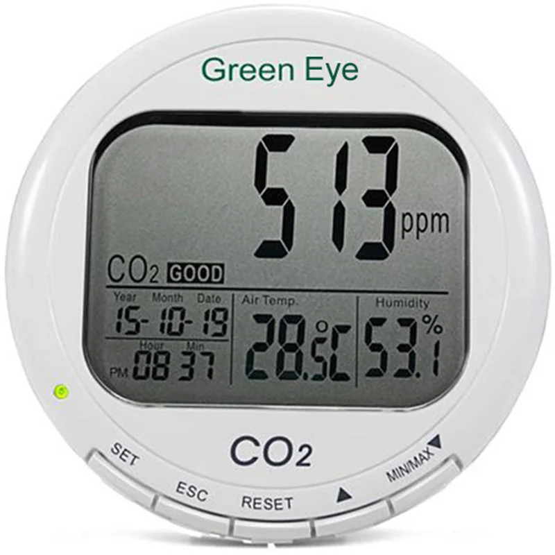 AZ7798 монитор качества воздуха в помещении, настольный регистратор данных, измеритель влажности и температуры CO2, регистратор углекислого газа
