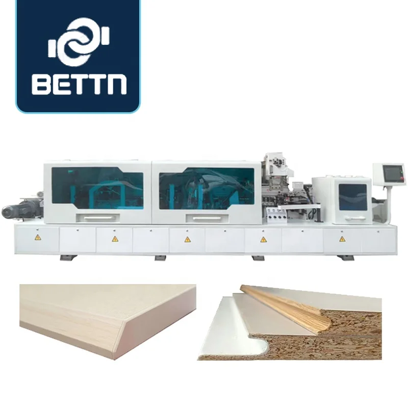 EVA/PUR switch edge banding machine automatic edge bander with  quick melt glue box  for cabinet and door