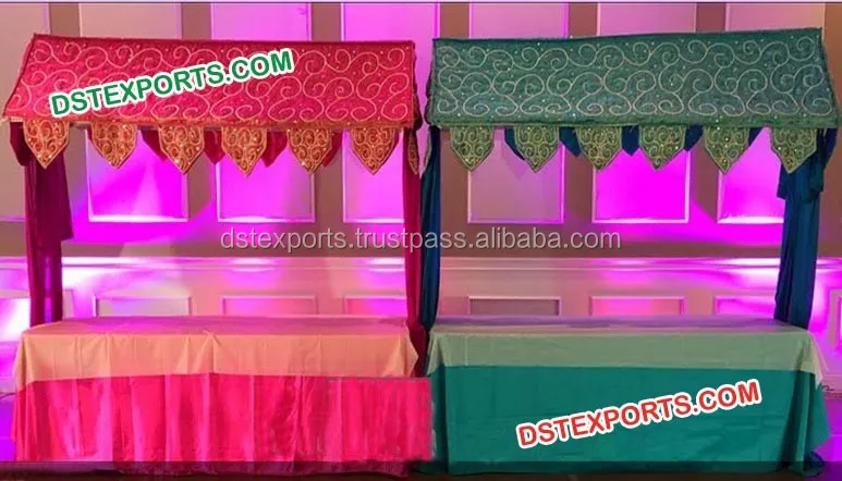 Indian Wedding Food Stall Canopy Decoration Latest Wedding Food Stall Decoration  Wedding Decorated Food Stall Canopy