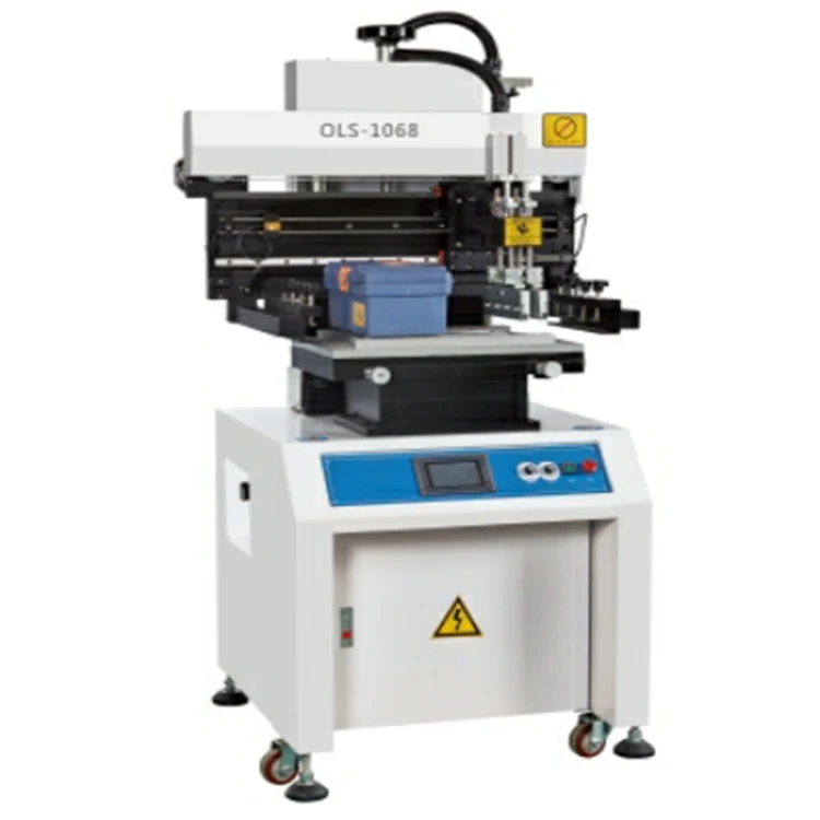0.6/1.2/1.5 meter LED bulb light strip tube light PCB stencil printer semi automatic solder paste printer machine