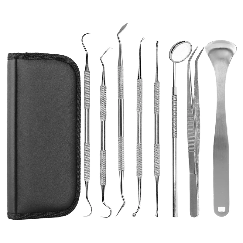 
Surgical Instruments metal tongue scraper limpia lengua Dental Laboratory Tools and Equipment 