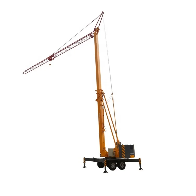 Best price and quality self erecting crane mobile mini tower crane  in Bernin  for sale