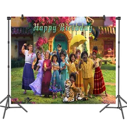 Encanto Party Wedding birthday vinyl colorful decoration photograph backdrop 100*150 cm