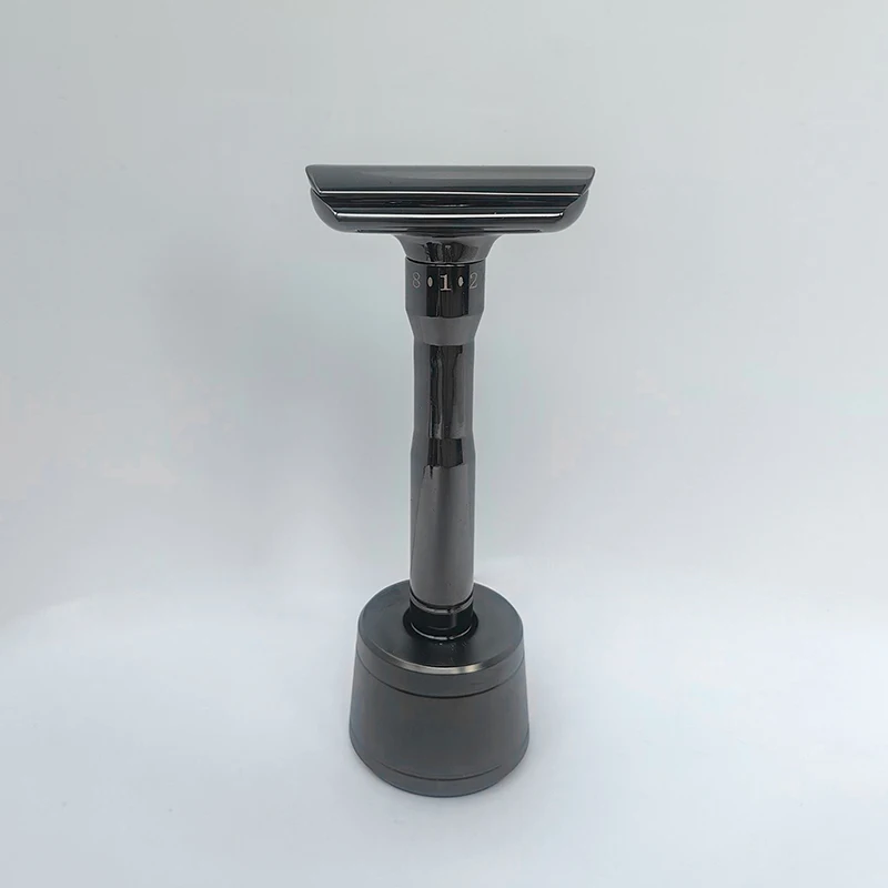 Metal Holder Razor Base and Support Bathroom Shower Shaver Base Metal Razor Holder