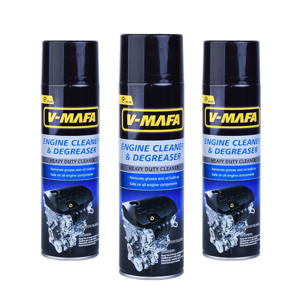 Car care products Chinese factory-made engine exterior cleaner 450ml to remove heavy oil and not hurt the route