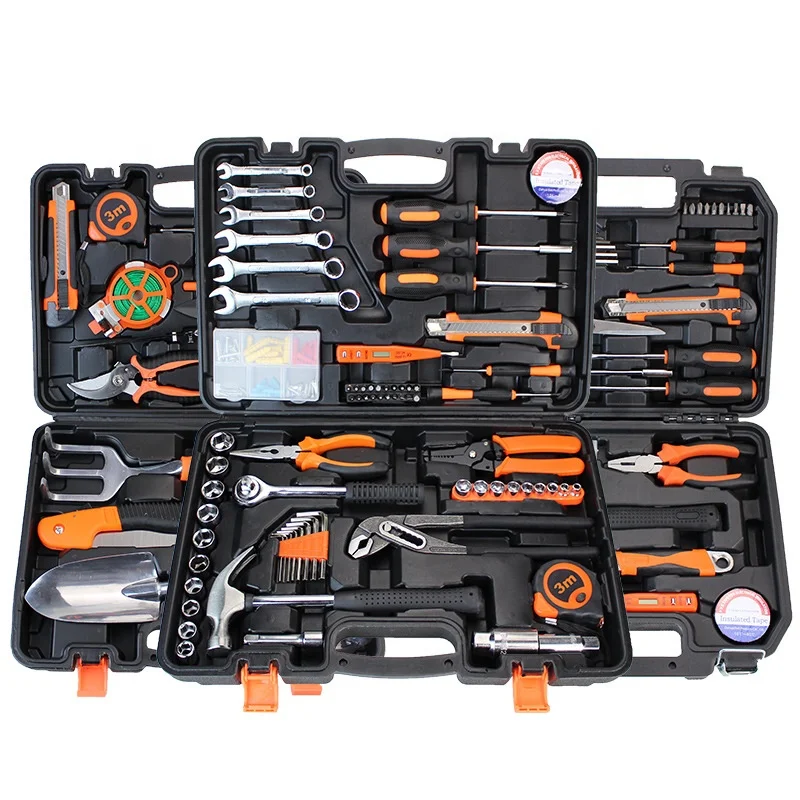 Home Hardware Hand Tool Combination Toolbox Auto Repair Toolkit Electric Tool Box Gift Garden Toolbox Household Hand Tool Set