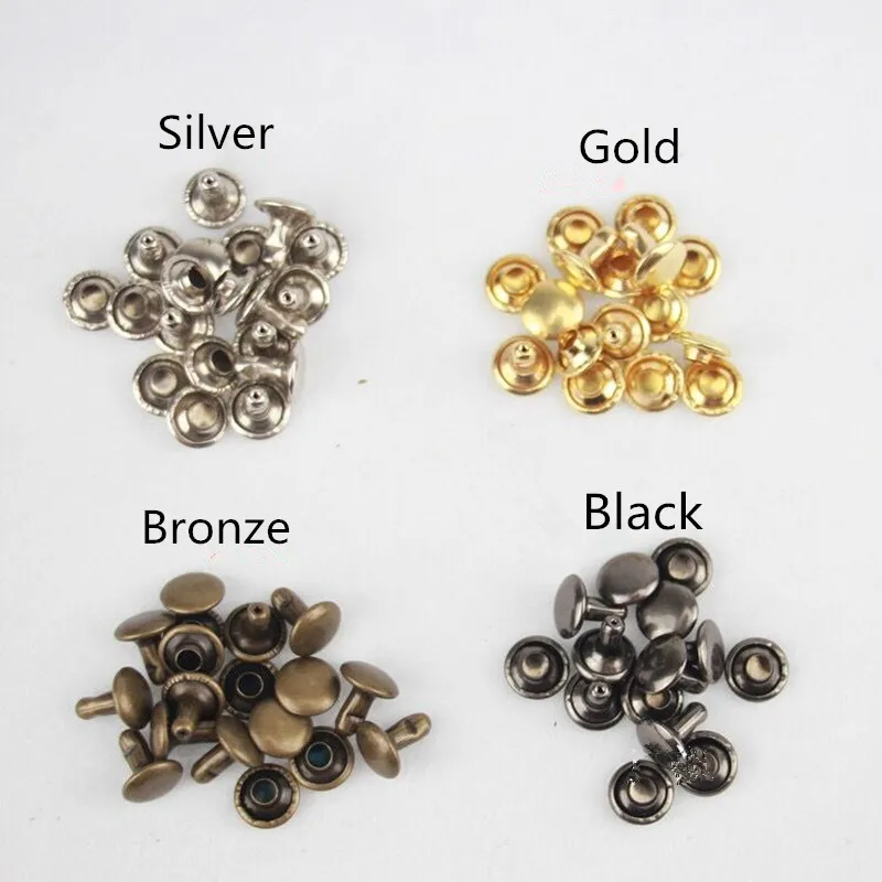 Leather Labels Personalized With Rivets Handmade Tags For Crochet Knitting Sew On Brand Logo Garment Label Diy Accessories