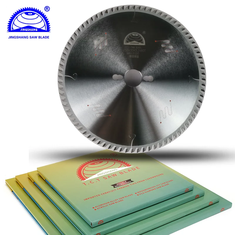 250b30 t80 Panel Sizing TCT Circular Saw Blade for Cutting Wood MDF Board Chipboard