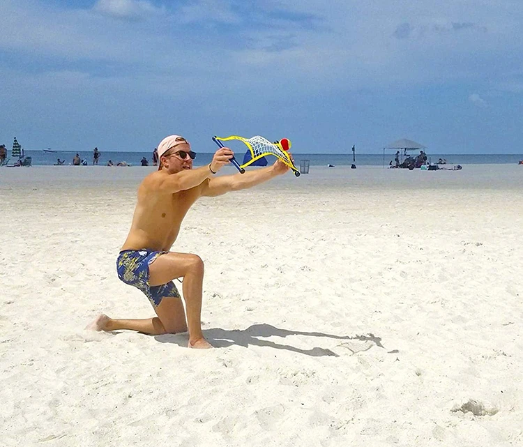 Уличная игра для помещений, мяч-переключатель, Набор для игры с пусковой сеткой, мяч-мариклет для взрослых и детей