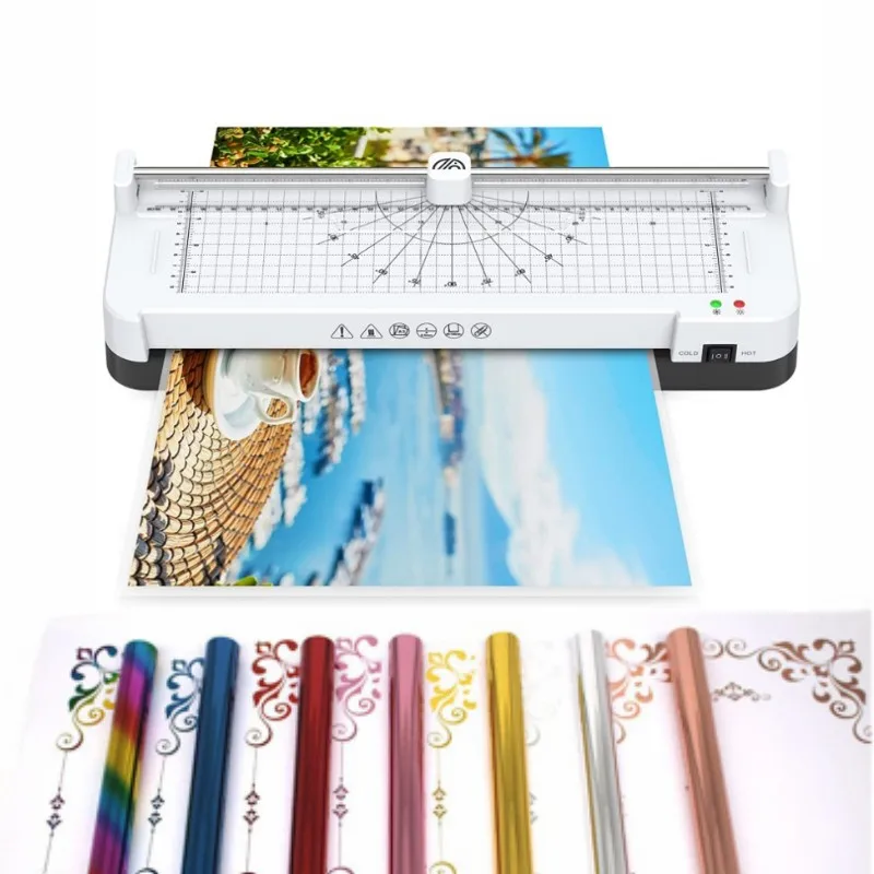 Фольга ламинат для горячего прессования бумаги и термического ламинирования теплового переноса А3