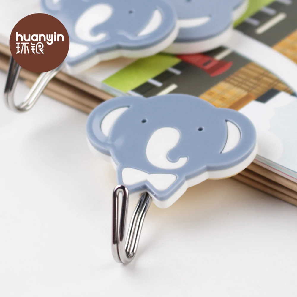 Cartoon elephant vintage wall hook hook for hanging clothes