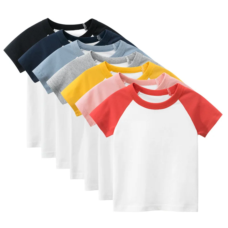 
wholesale 100% cotton o neck t shirts for kid  (60531021184)
