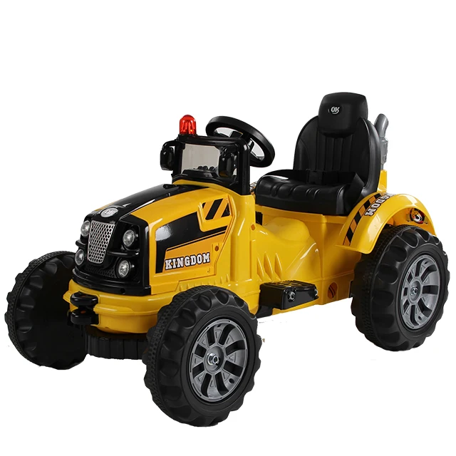 2022 HOT selling Ride On 6v 12v Car Children Electric Construction truck  Tractor battery Car toys  For kids
