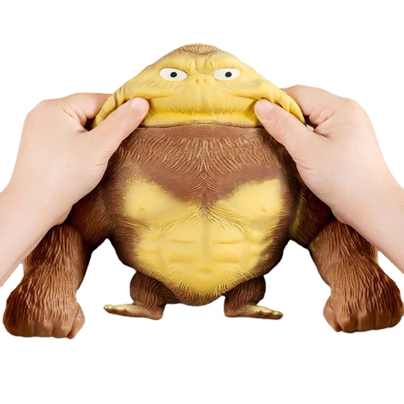 Squeeze Gorilla Toy Funny Monkey Toys Decompression Toys Rubber Stretch And Squeeze Gorilla Gift