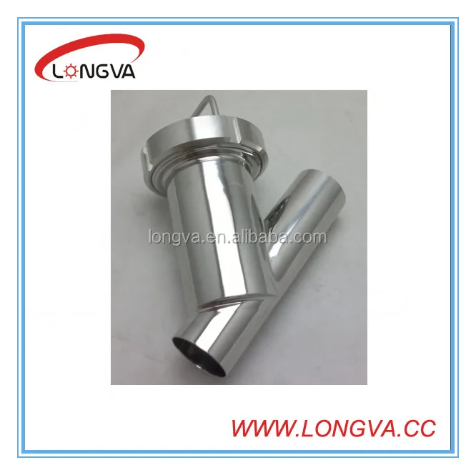 Sanitary Stainless Steel Welded/Clamped/Threaded Y Type Strainer