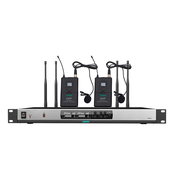 Звуковая система DSPPA 2 канала конференц-связи беспроводной UHF микрофон ручной Профессиональный для Конференции и сцены