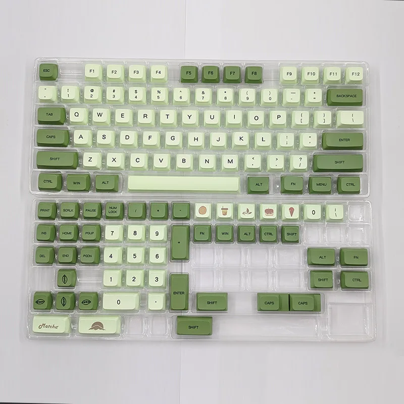 Cute anime keycaps card ventilated mechanical keyboard keycaps pbt rgb keycaps DIY mechanical keyboard