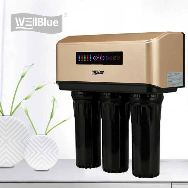 Well Designed ro filter system for home chlorine water filter pitcher Auto Flush 5 stage reverse osmosis water filter system