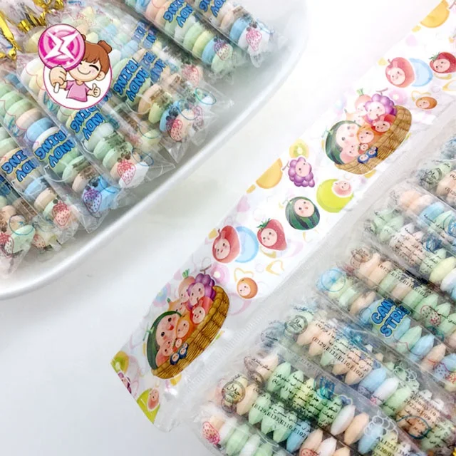 New Arrival Fruit Flavor Circle Rings Stick Lollipop String Compressed Candy Wholesale