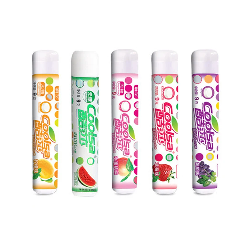 Custom made tablet candy mint strips