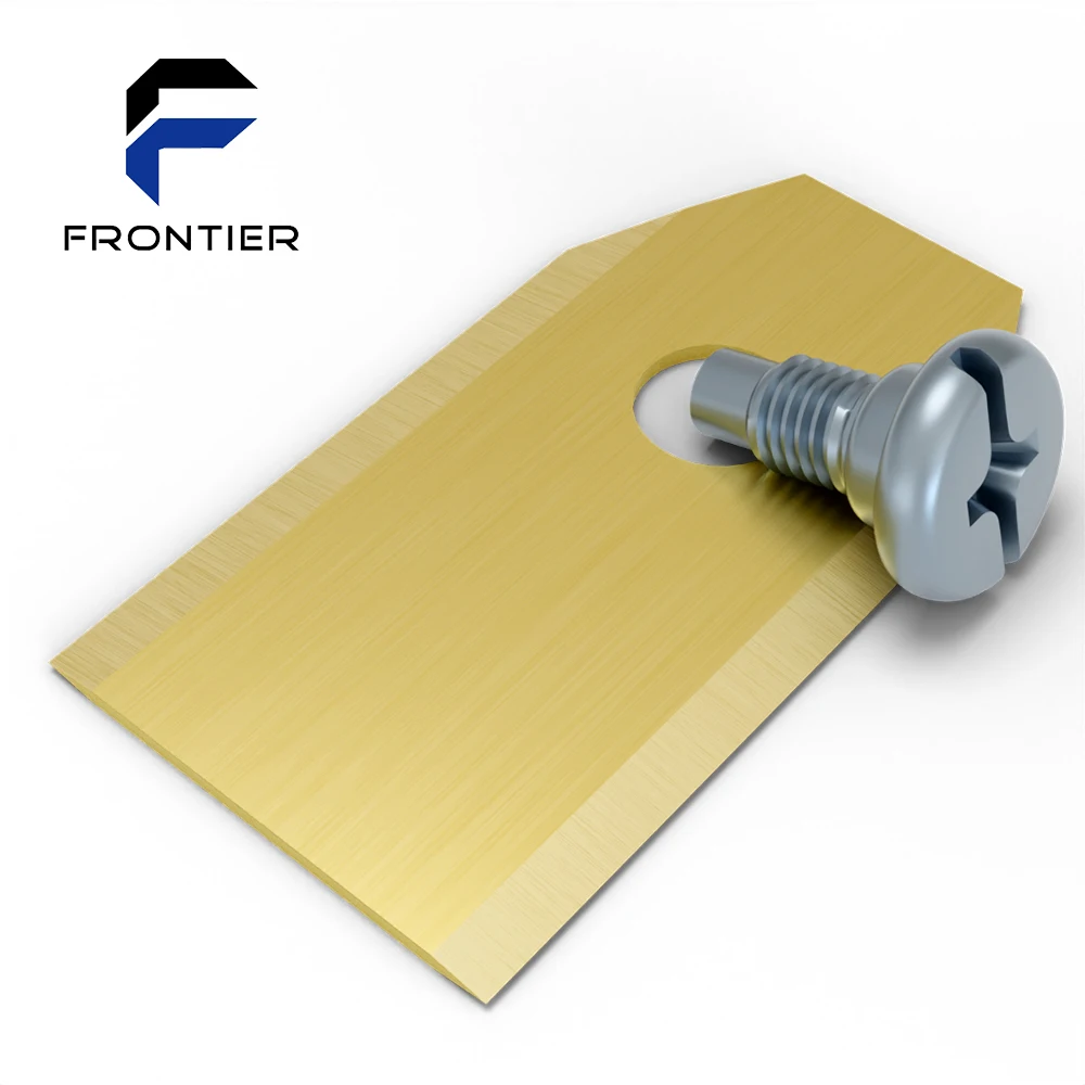 Lawn mower replacement blade 30pcs wholesale robot knife Titanium coating suitable for automotive lawn mowers