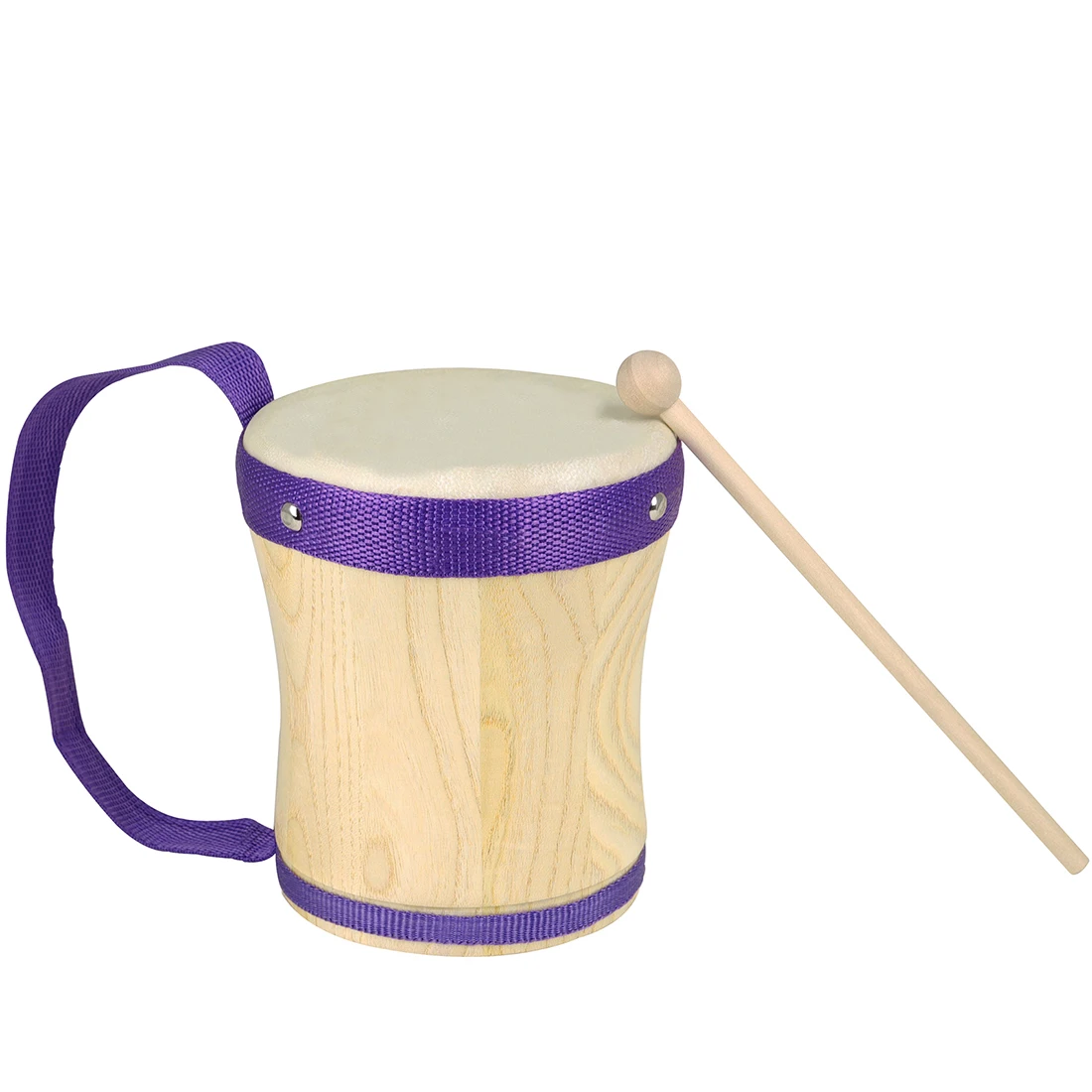 Заводская цена, продажа, Детский образовательный деревянный перкуссионный инструмент из овчины, ручной барабан