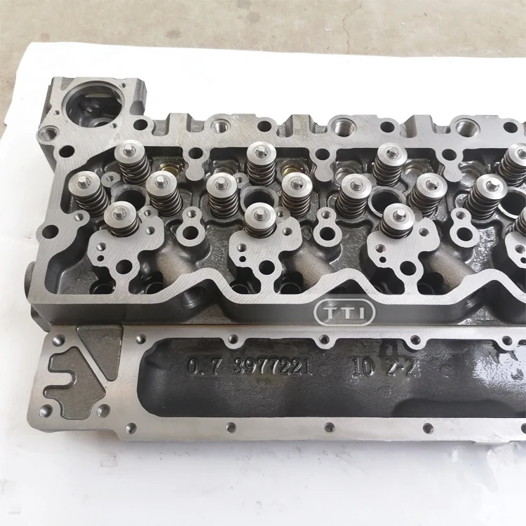  PC200-8 Головка блока цилиндров 6754-11-1101 6D107 двигатель для мини-экскаватора Komatsu