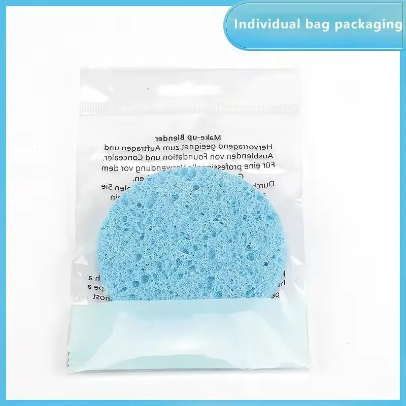 Compressed Facial Sponge Natural Cellulose Cosmetic Spa Sponges For Daily Facial Cleansing Makeup And Mask