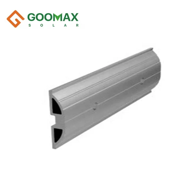 GOOMAX Rail splice Aluminum Solar Rail Connector rail seam splice for roof ground
