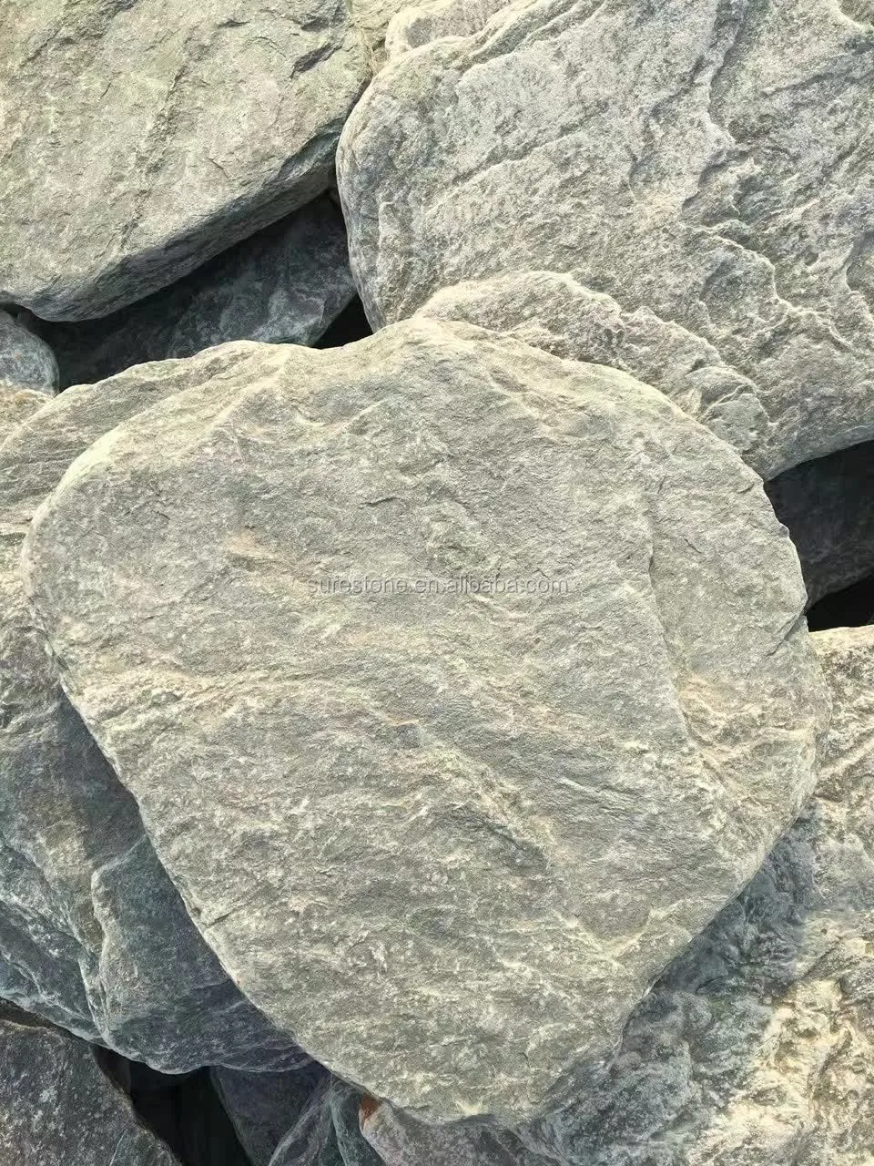 High quality cheap natural landscaping slate rock garden stepping stones lowes