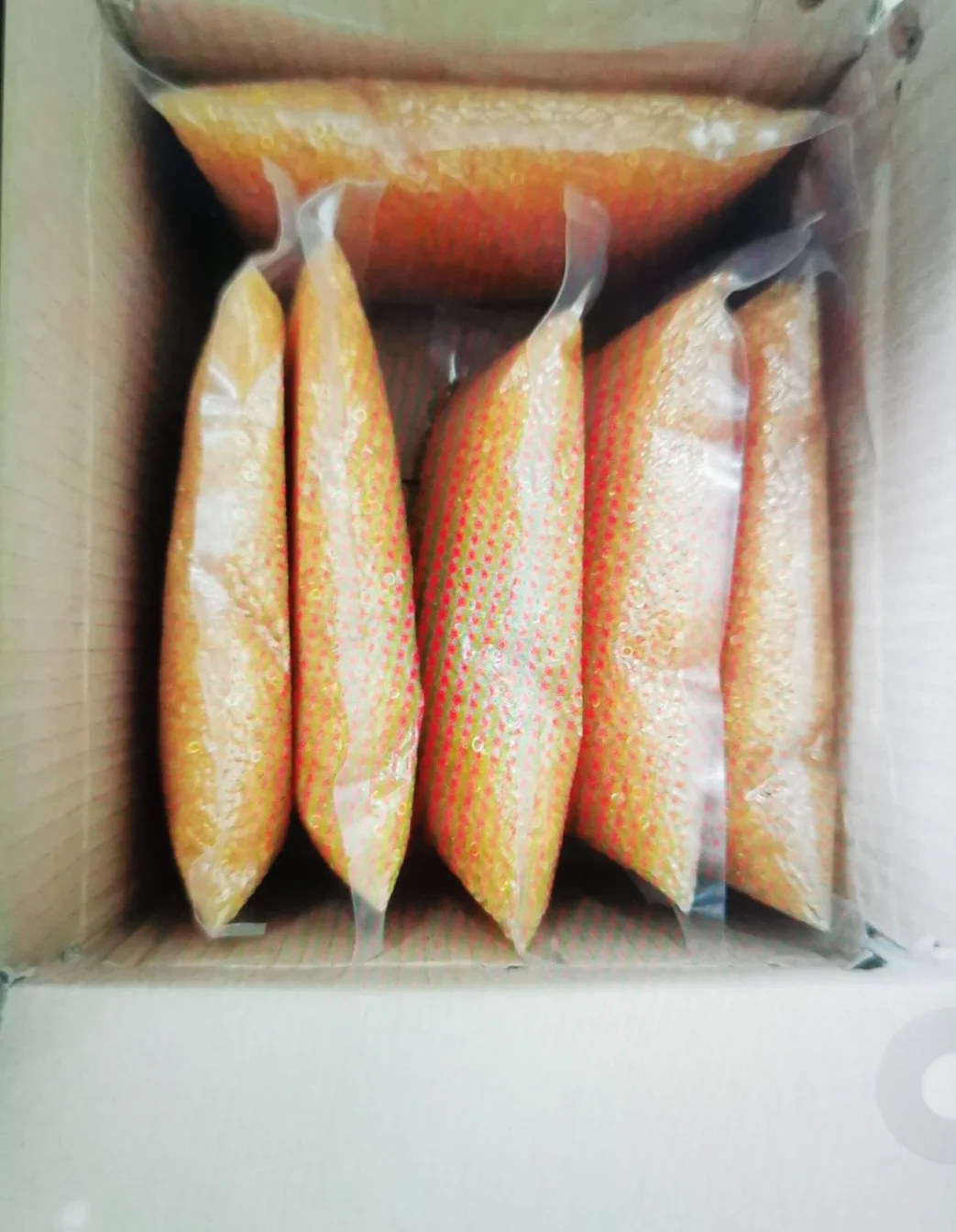 Color Indicating Orange 500gr Silica Gel Desiccant Bags