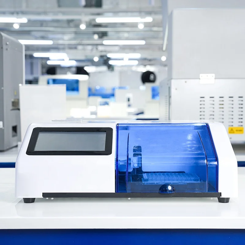 BIOBASE china elisa microplate washer manufacturer 96-well semi-auto microplate elisa washer for laboratory and hospital