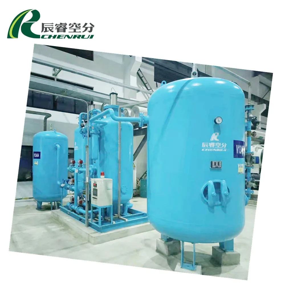 99.999% high purity nitrogen air nitrogen generator 5 cubic meters hollow fiber membrane nitrogen
