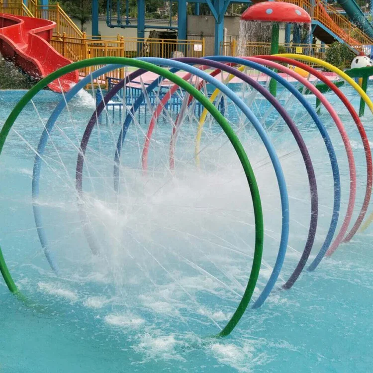 Water Park Rides Water Spray Equipment for Kids Playground