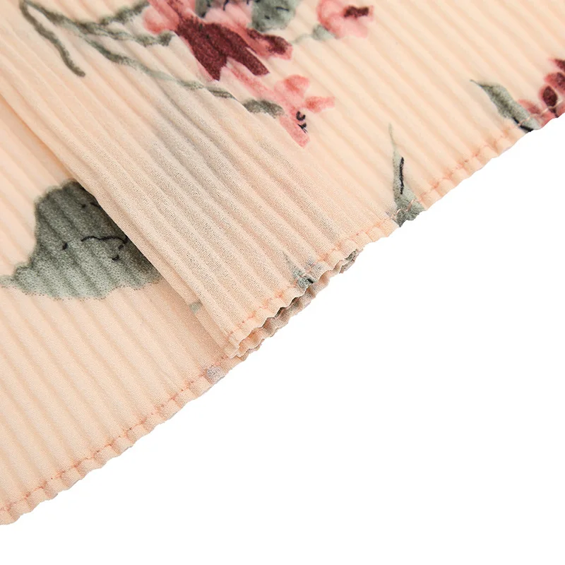 Индивидуальные модные роскошные шифоновые шали и палантины с цветочным рисунком из пузырьков для женщин мусульманские