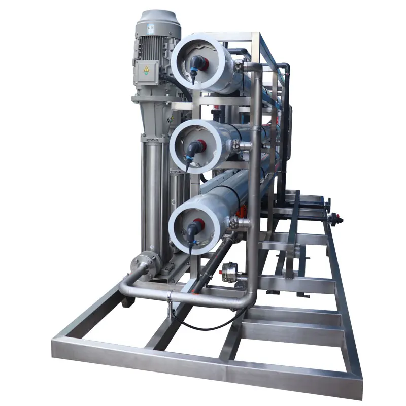 Container Water Purifier system Seawater or underground water reverse osmosis system capacity customize