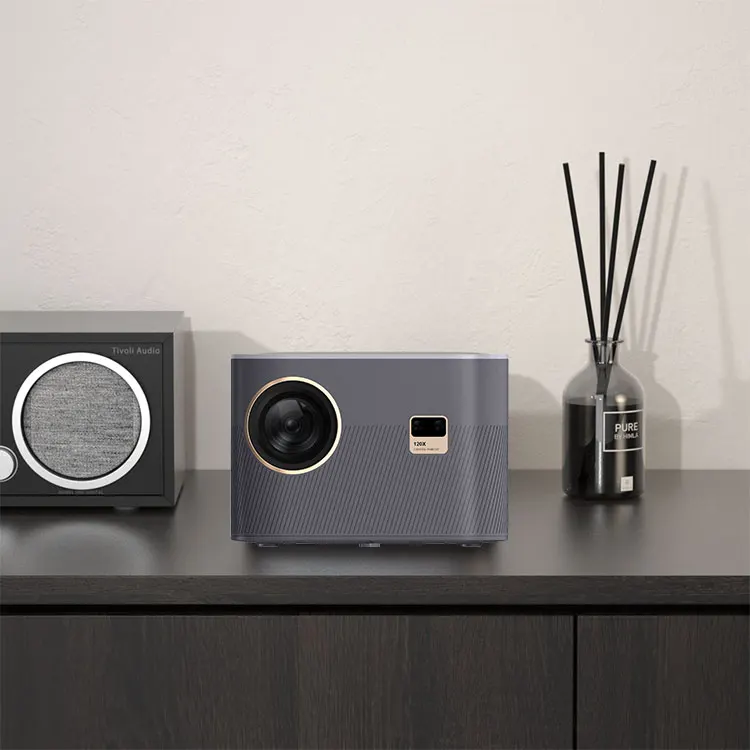 1080P Projector 4K Android 11.0 5G WiFi 2+16G RAM ROM 15000 Lumens Full HD LCD Home Theater 300 Inch Proyector LED Beamer