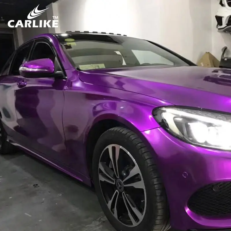 CARLIKE супер качество глянцевый хром металлик
