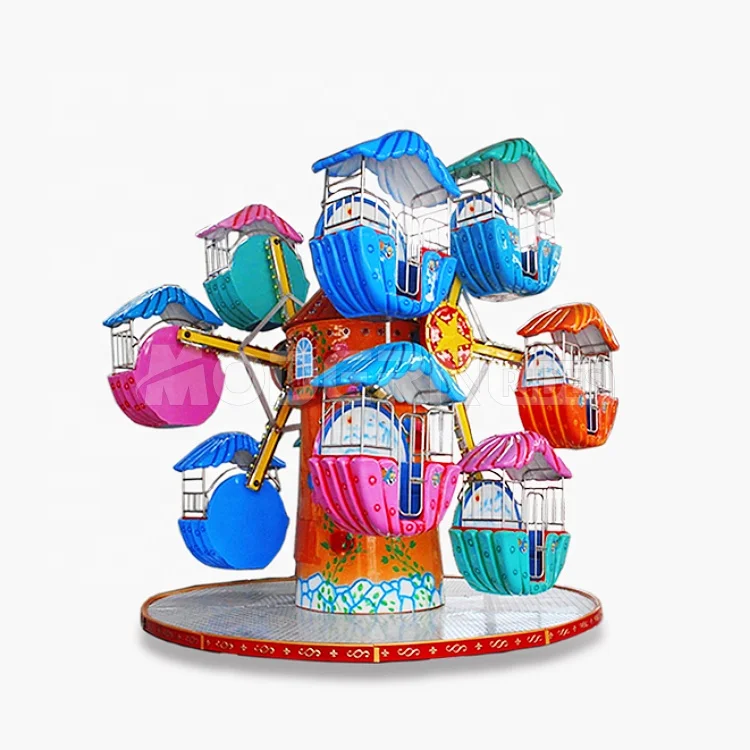 Outdoor Playground Attraction Park Equipment Funfair Rides Mini Ferris Wheel Manege for Kids