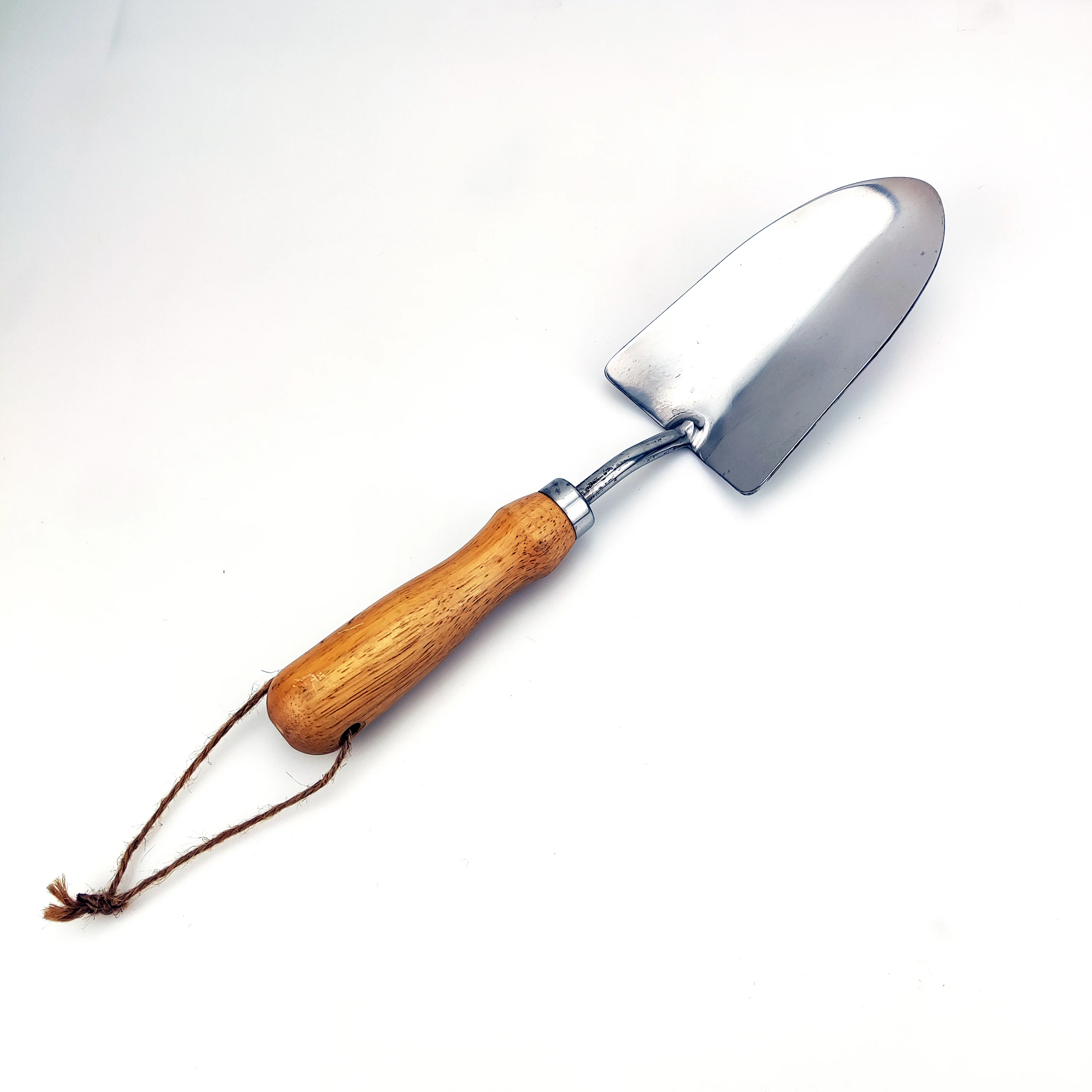 
short handle garden shovel with wooden handle 