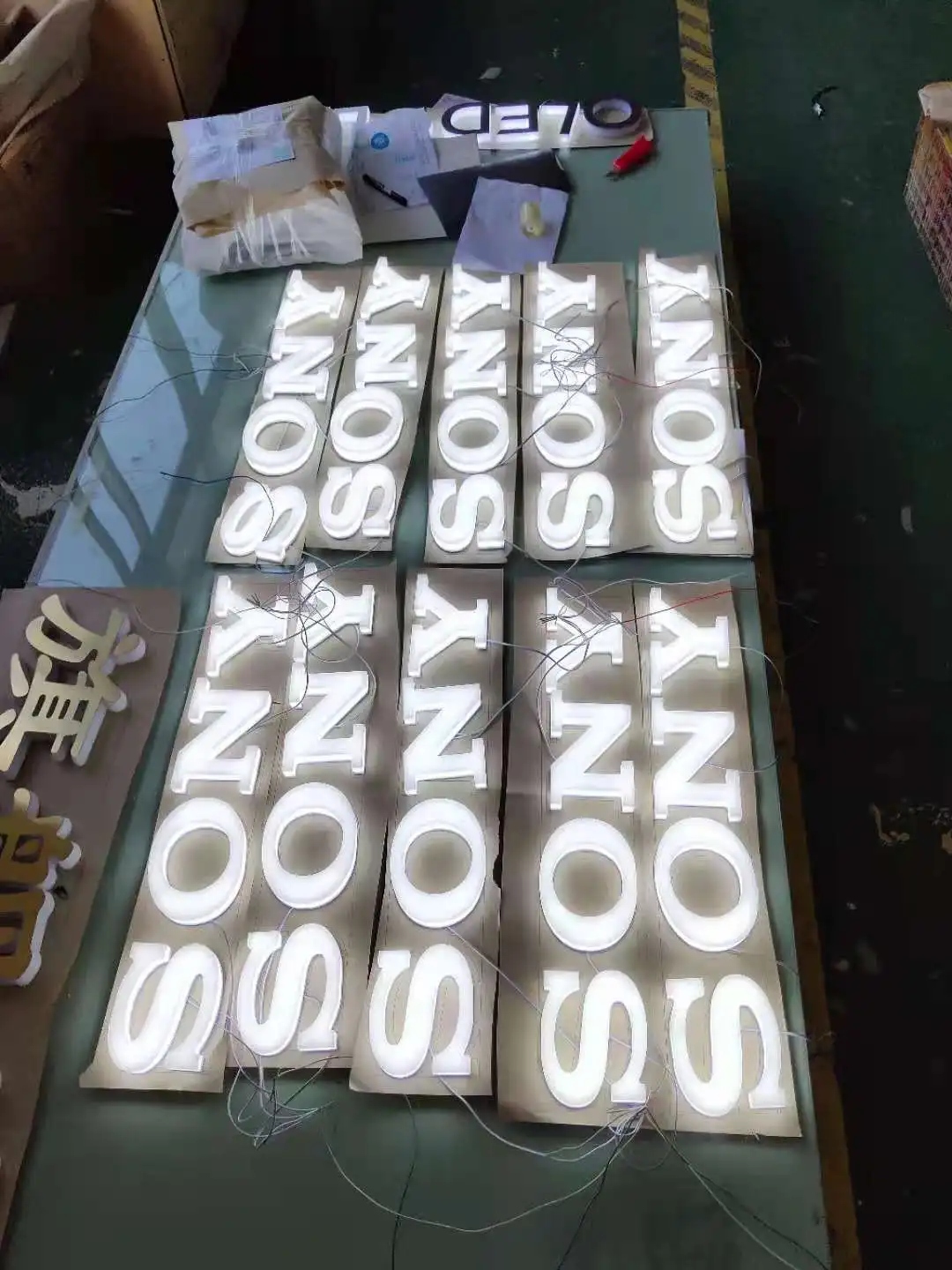 Xzr Customized Led Channel Letters Outdoor Store Signage 3d Acrylic Logo Letter Sign