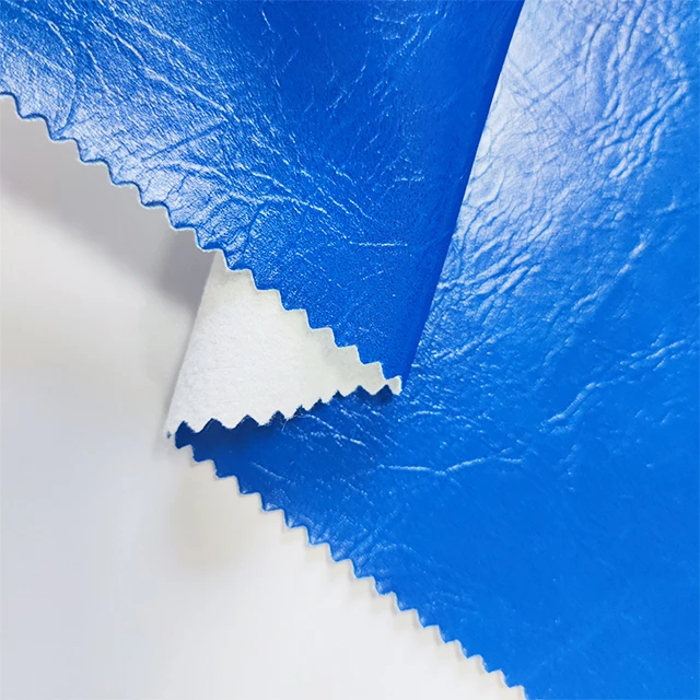 High Quality PVC Oil Wax Leather Soft Feel Notebook Leatherette Shiny Leather For Making Sofa Cover