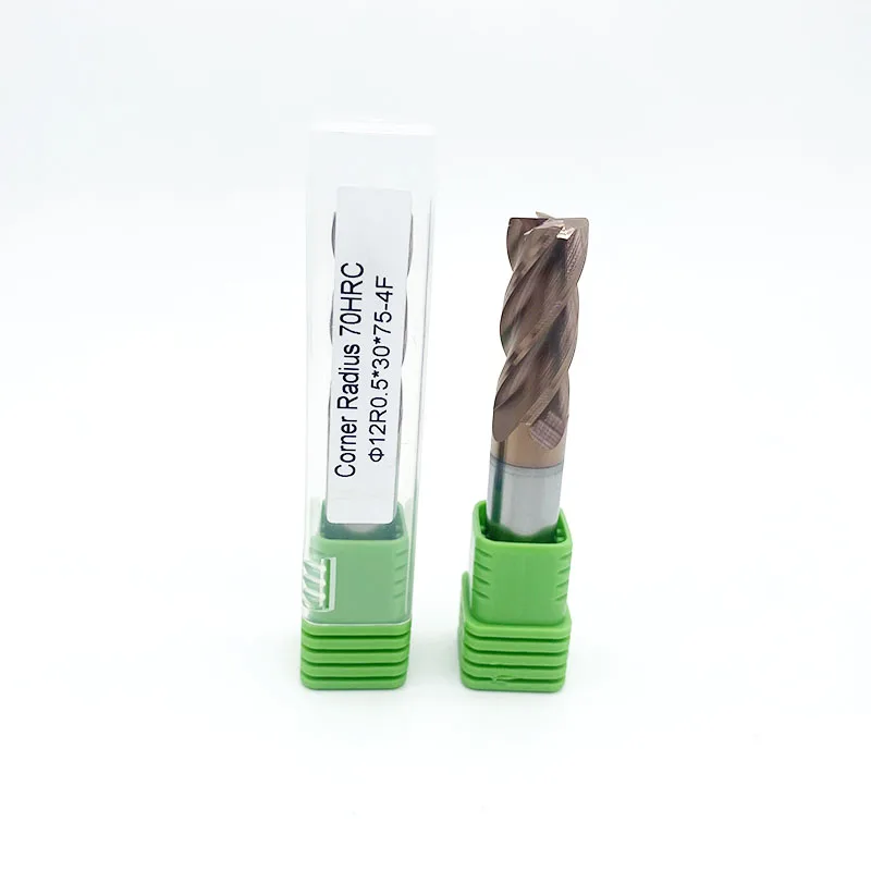 China wholesale CNC milling cutter corner radius carbide end mill cutters with good price