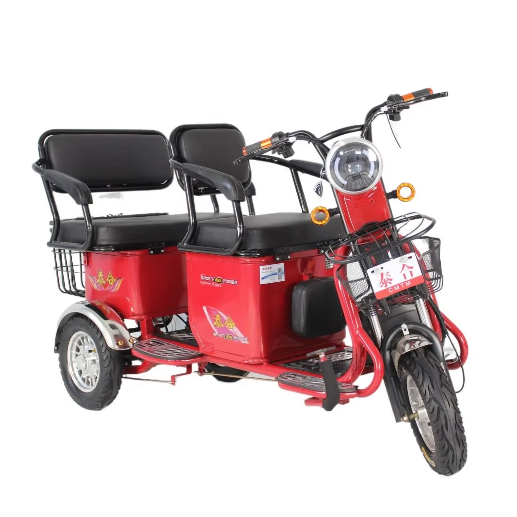 Three wheeled motorcycles electric tricycles adult electric freight transportation leisure bicycles tricycles